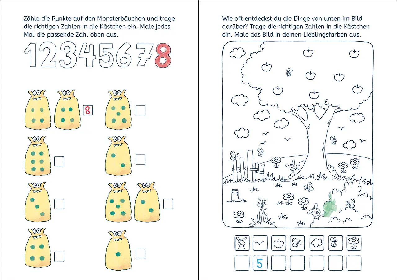 Bild: 9783743212398 | Ich entdecke die Zahlen | Annette Neubauer | Taschenbuch | 64 S.