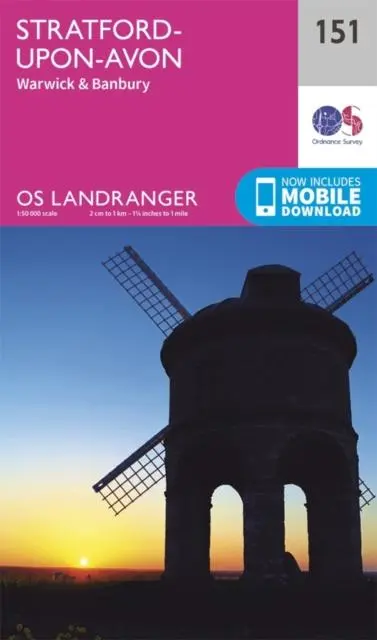 Cover: 9780319262498 | Stratford-Upon-Avon, Warwick &amp; Banbury | Ordnance Survey | Englisch