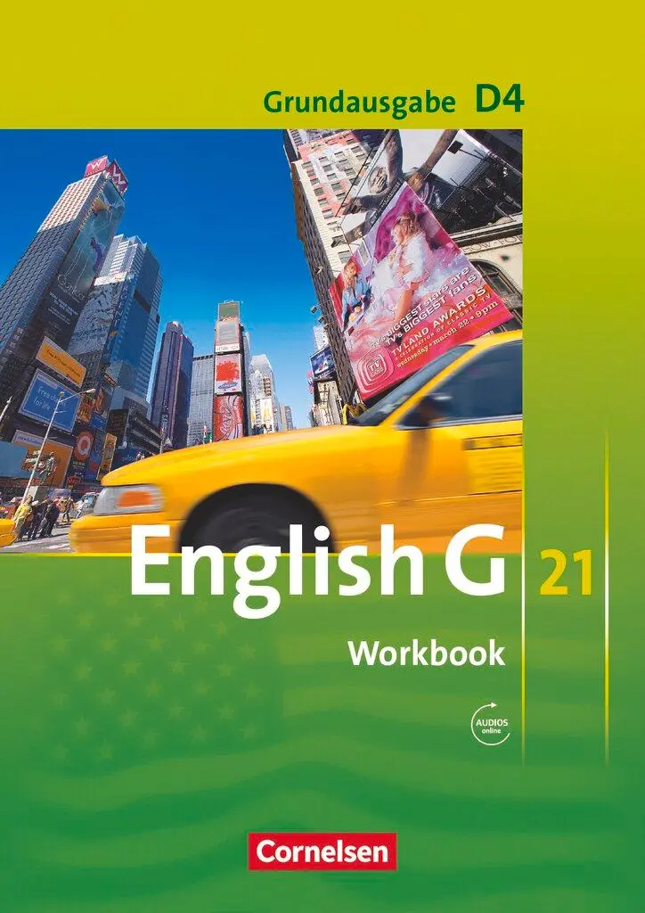 Cover: 9783060312498 | English G 21. Grundausgabe D 4. Workbook mit Audios online | Seidl