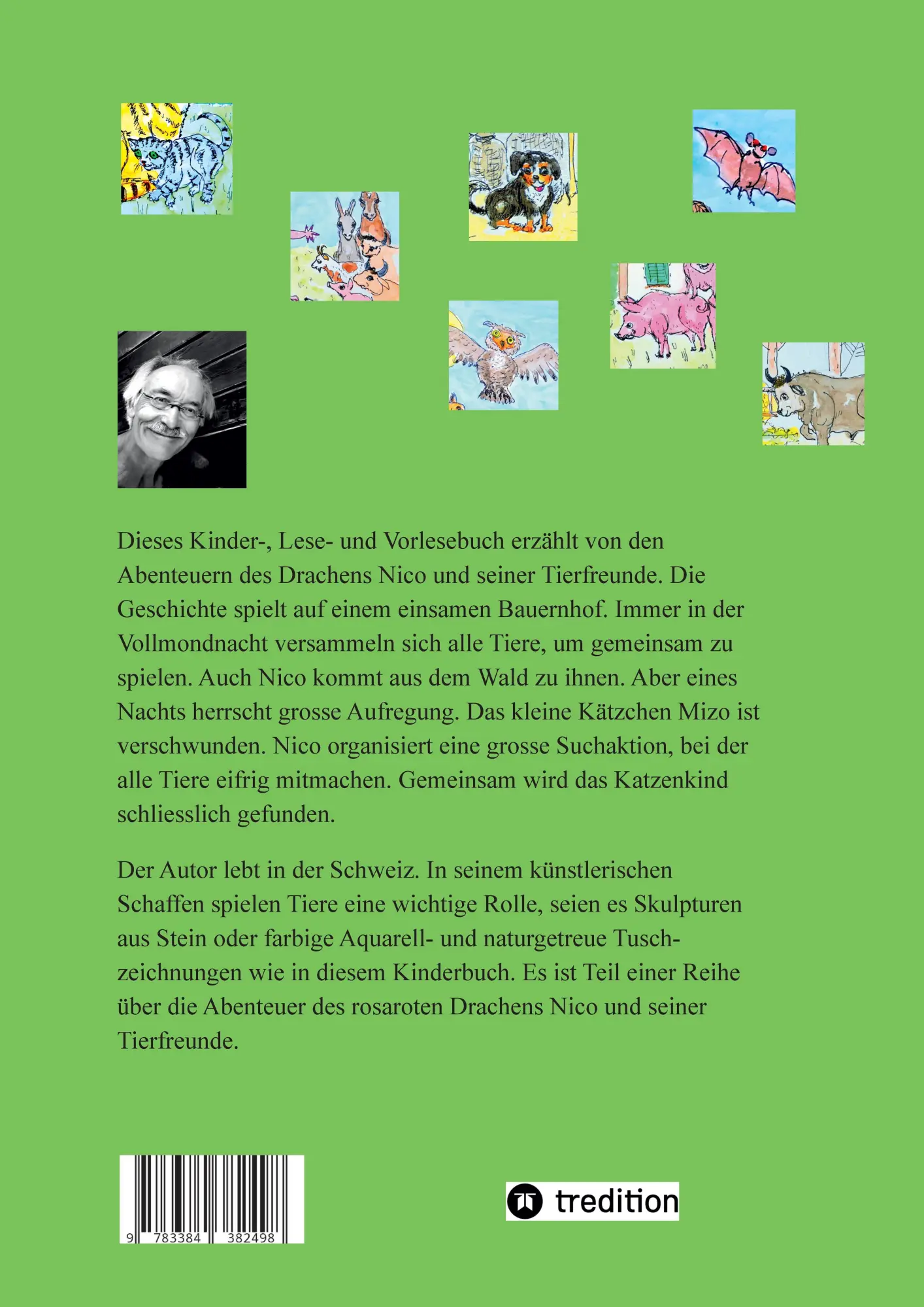 Rückseite: 9783384382498 | Die Suche nach dem verschwundenen Katzenkind | Peter Baumgartner