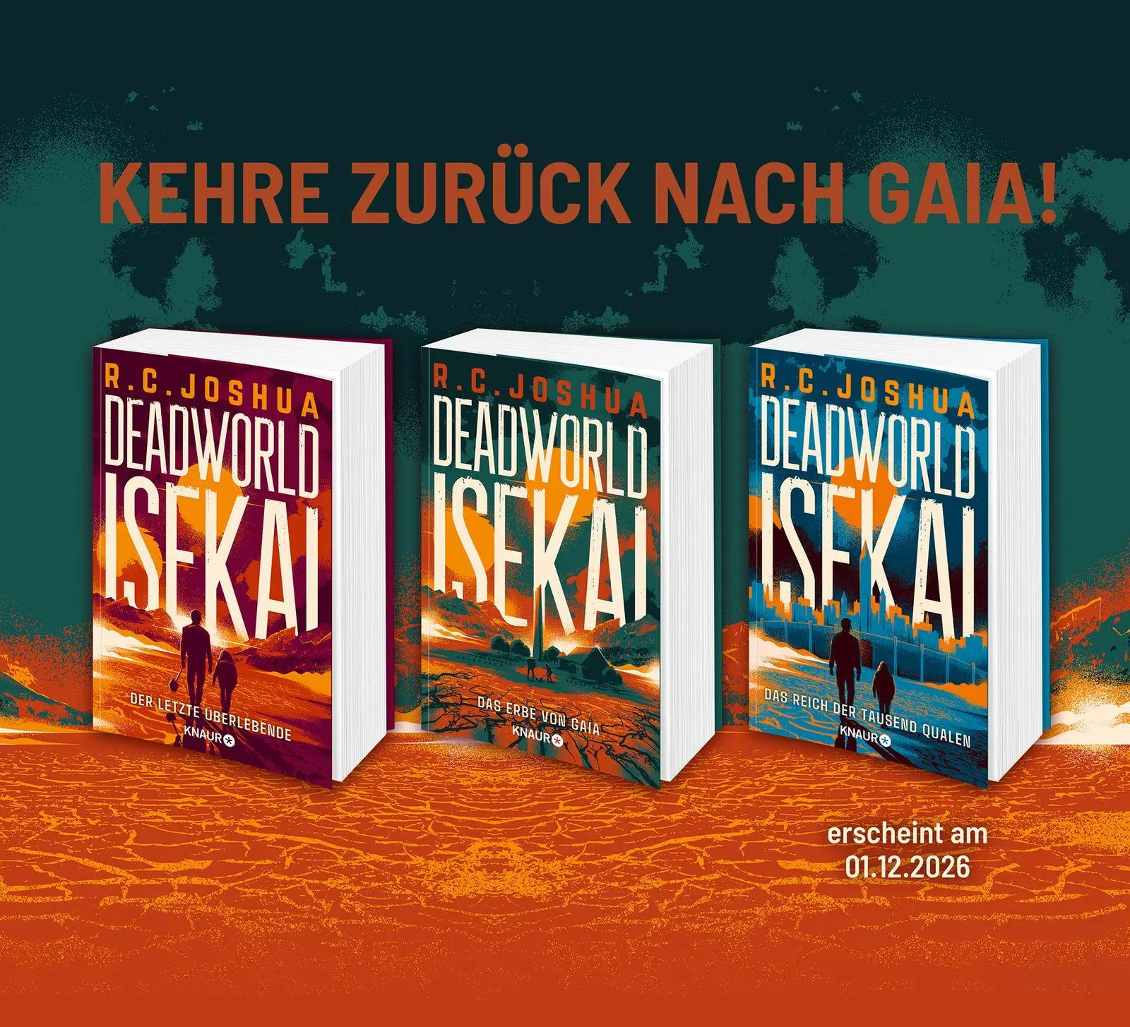 Bild: 9783426572498 | Deadworld Isekai 2 - Das Erbe von Gaia | R. C. Joshua | Taschenbuch