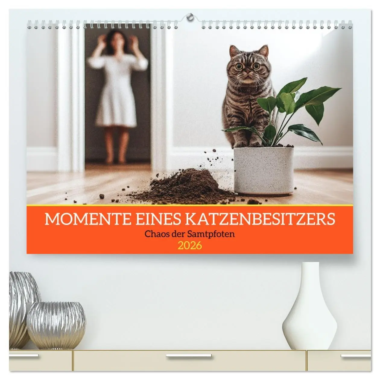Cover: 9783457332498 | Momente eines Katzenbesitzers - Chaos der Samtpfoten (hochwertiger...