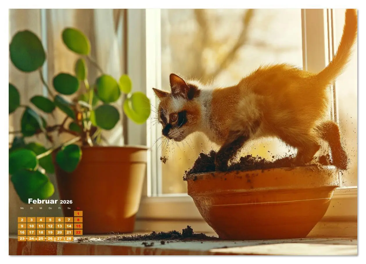 Bild: 9783457332498 | Momente eines Katzenbesitzers - Chaos der Samtpfoten (hochwertiger...