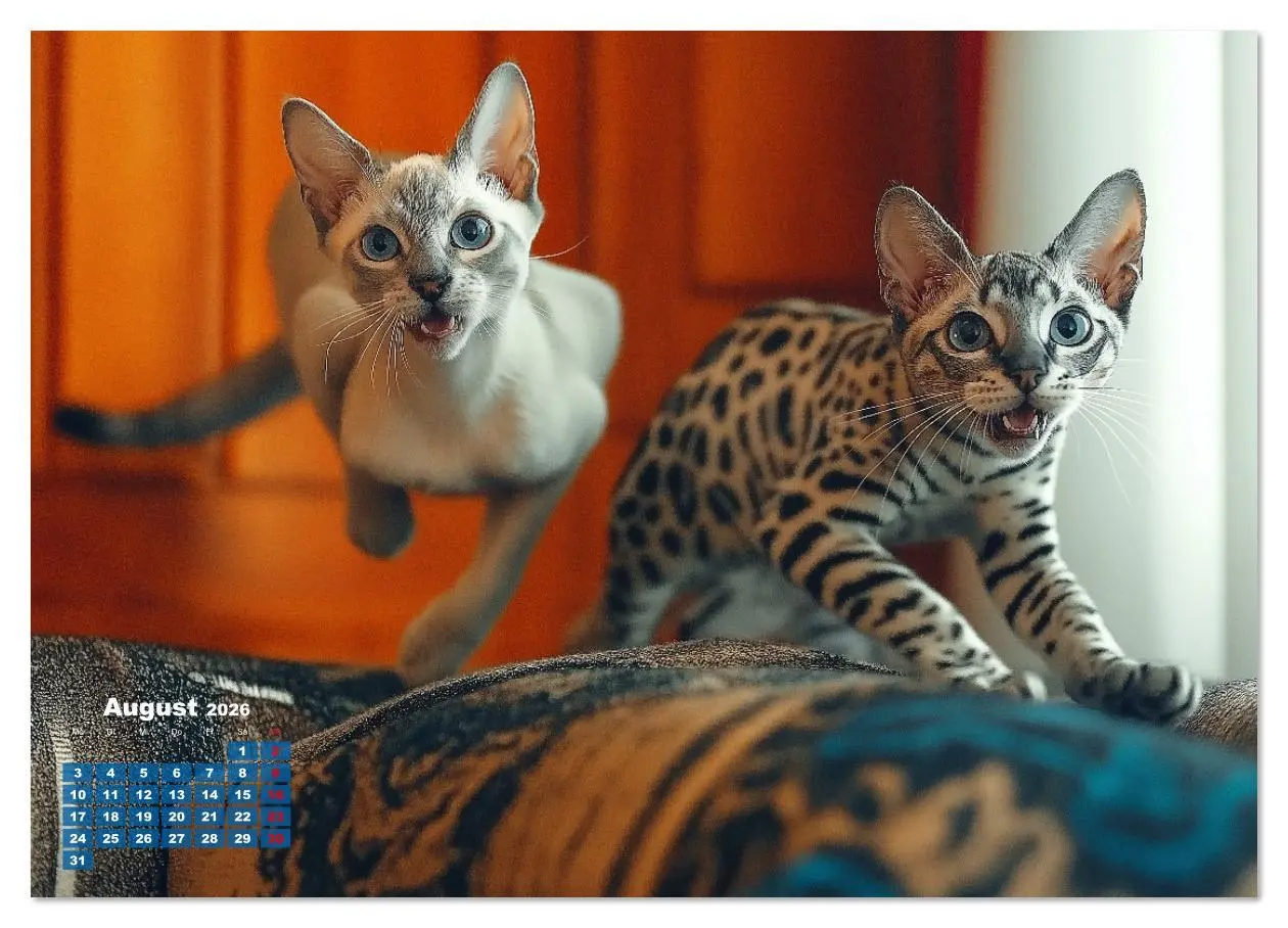 Bild: 9783457332498 | Momente eines Katzenbesitzers - Chaos der Samtpfoten (hochwertiger...