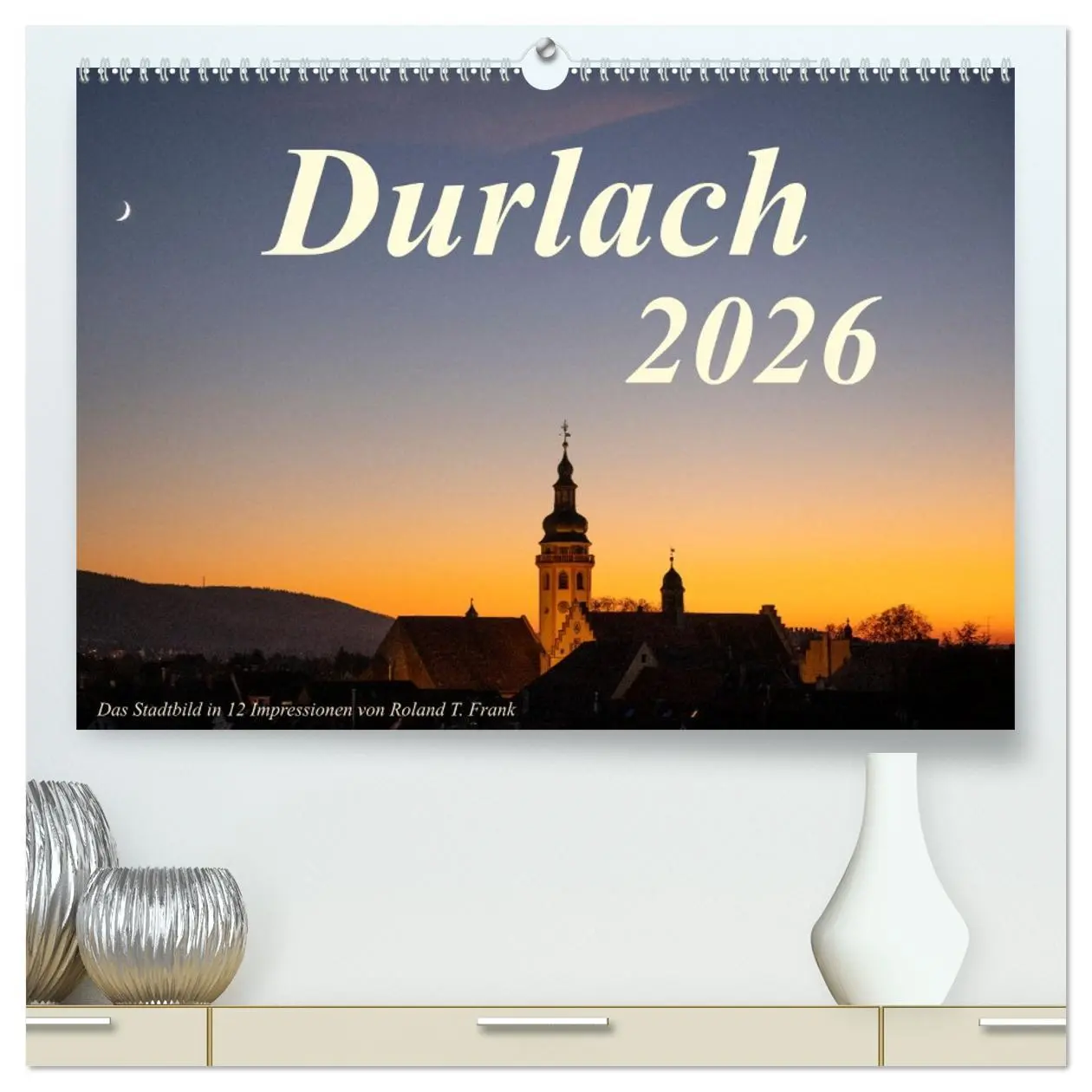 Cover: 9783457402498 | Durlach, das Stadtbild in 12 Impressionen (hochwertiger Premium...
