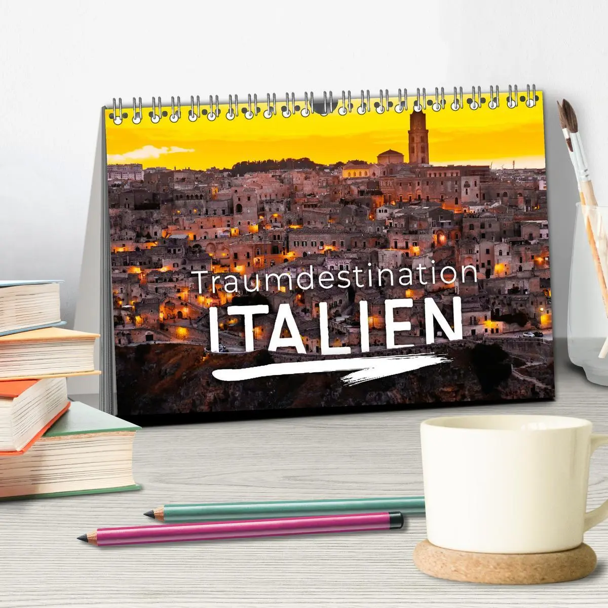 Bild: 9783457642498 | Traumdestination Italien (Tischkalender 2026 DIN A5 quer), CALVENDO...