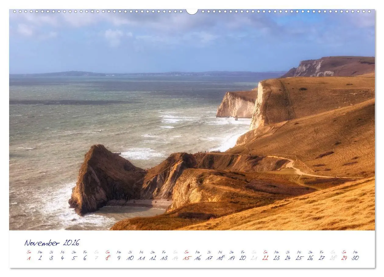 Bild: 9783457952498 | Jurassic Küste - Südengland (hochwertiger Premium Wandkalender 2026...