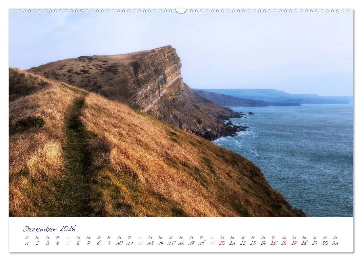 Bild: 9783457952498 | Jurassic Küste - Südengland (hochwertiger Premium Wandkalender 2026...