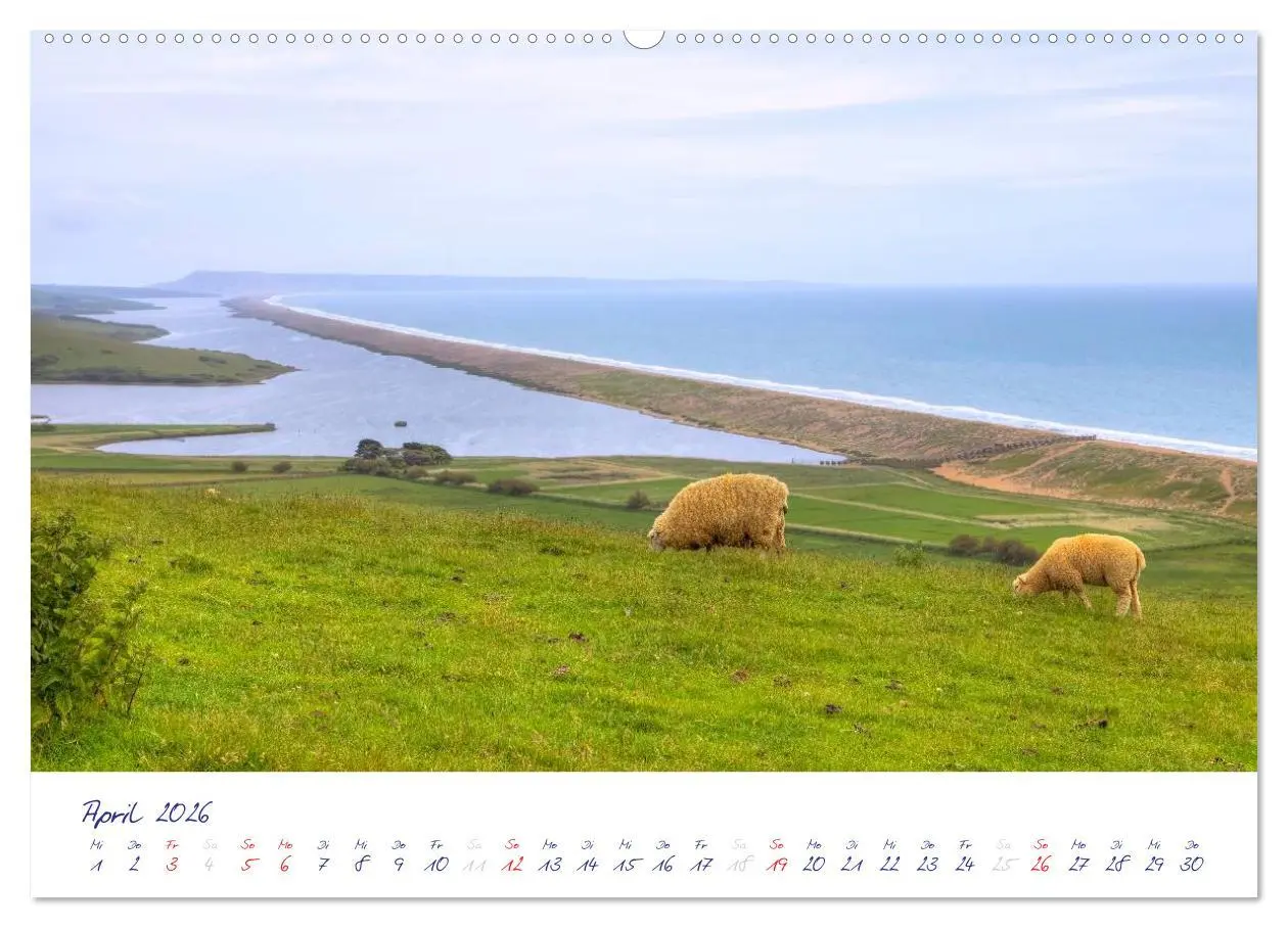 Bild: 9783457952498 | Jurassic Küste - Südengland (hochwertiger Premium Wandkalender 2026...
