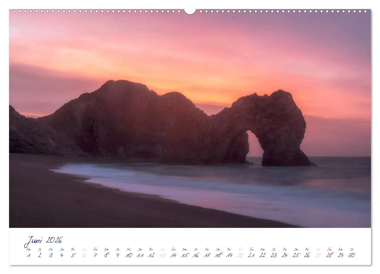Bild: 9783457952498 | Jurassic Küste - Südengland (hochwertiger Premium Wandkalender 2026...
