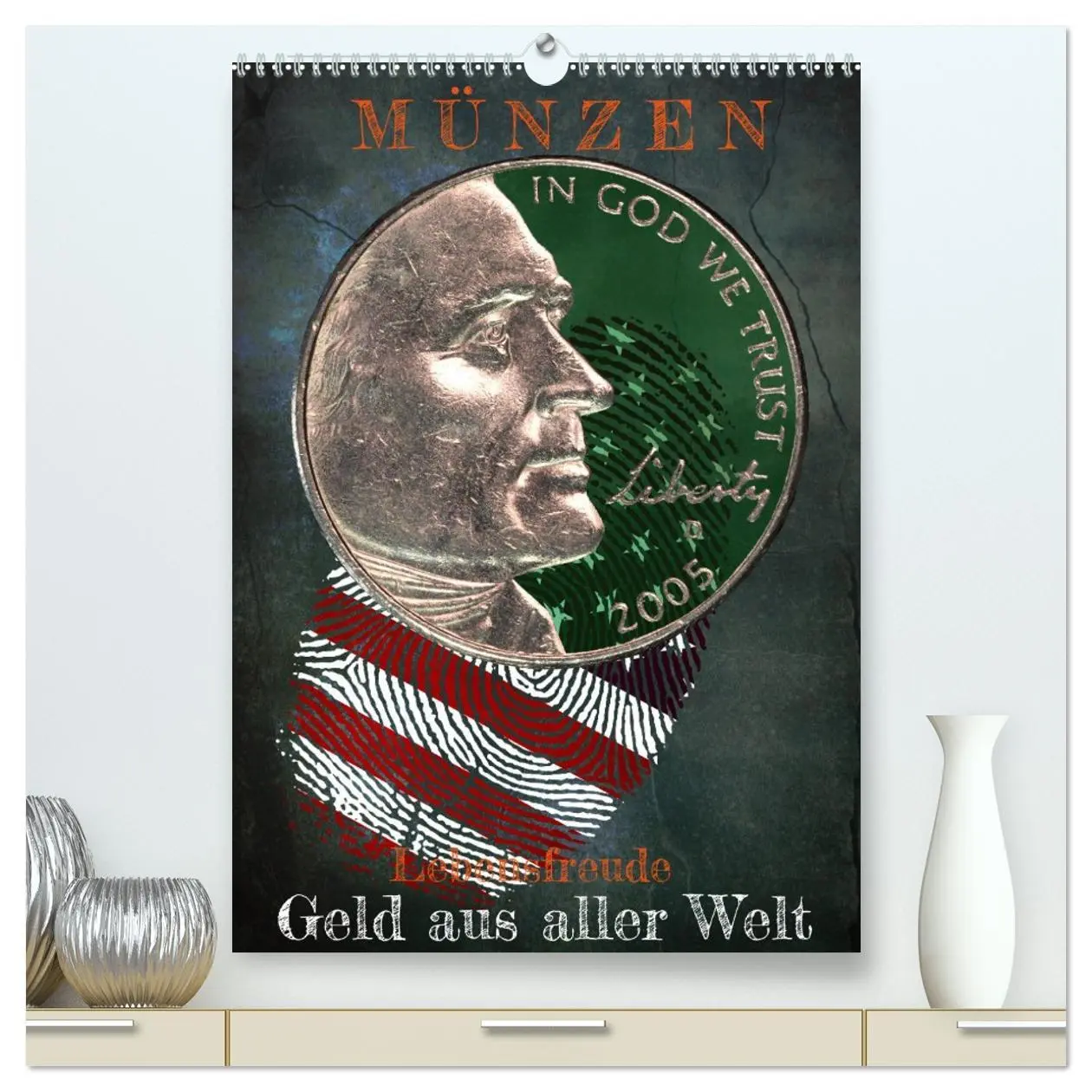Cover: 9783516352498 | Münzen - Geld aus aller Welt (hochwertiger Premium Wandkalender...