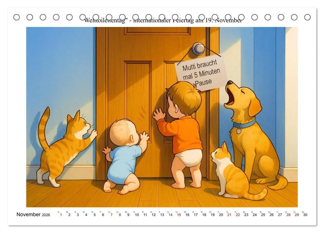 Bild: 9783516662498 | Kalender der kuriosen Feiertage (Tischkalender 2026 DIN A5 quer),...