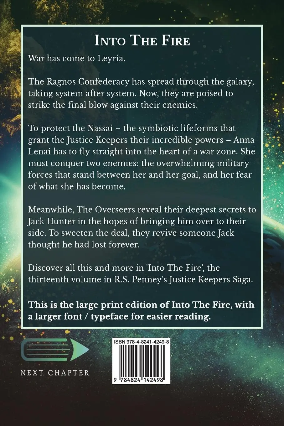 Rückseite: 9784824142498 | Into The Fire | R. S. Penney | Taschenbuch | Kartoniert / Broschiert