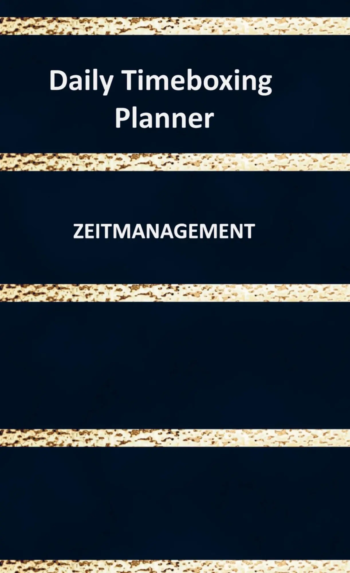 Cover: 9789403722498 | Daily Timeboxing Planner: Zeitmanagement Tagesplanung Notizbuch 100...