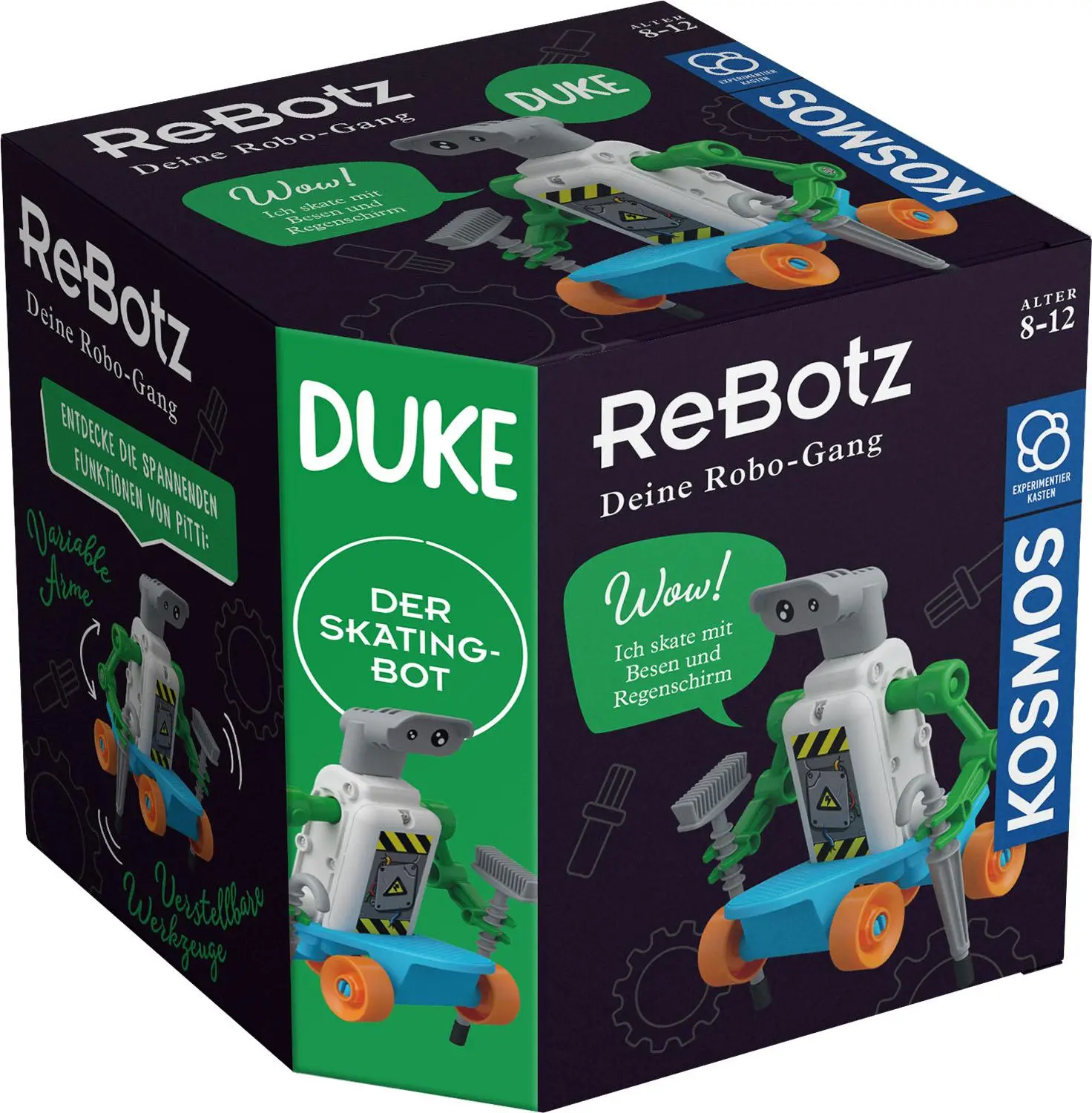 Cover: 4002051602598 | ReBotz - Duke der Skating-Bot | Experimentierkasten | Spiel | 602598