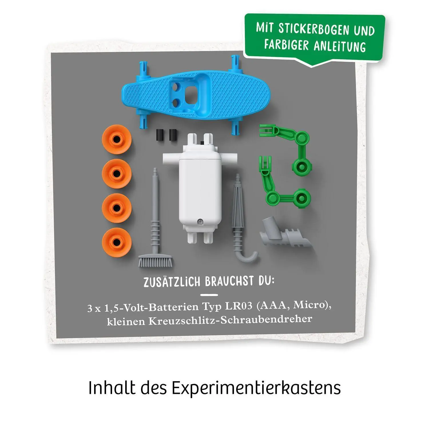 Bild: 4002051602598 | ReBotz - Duke der Skating-Bot | Experimentierkasten | Spiel | 602598