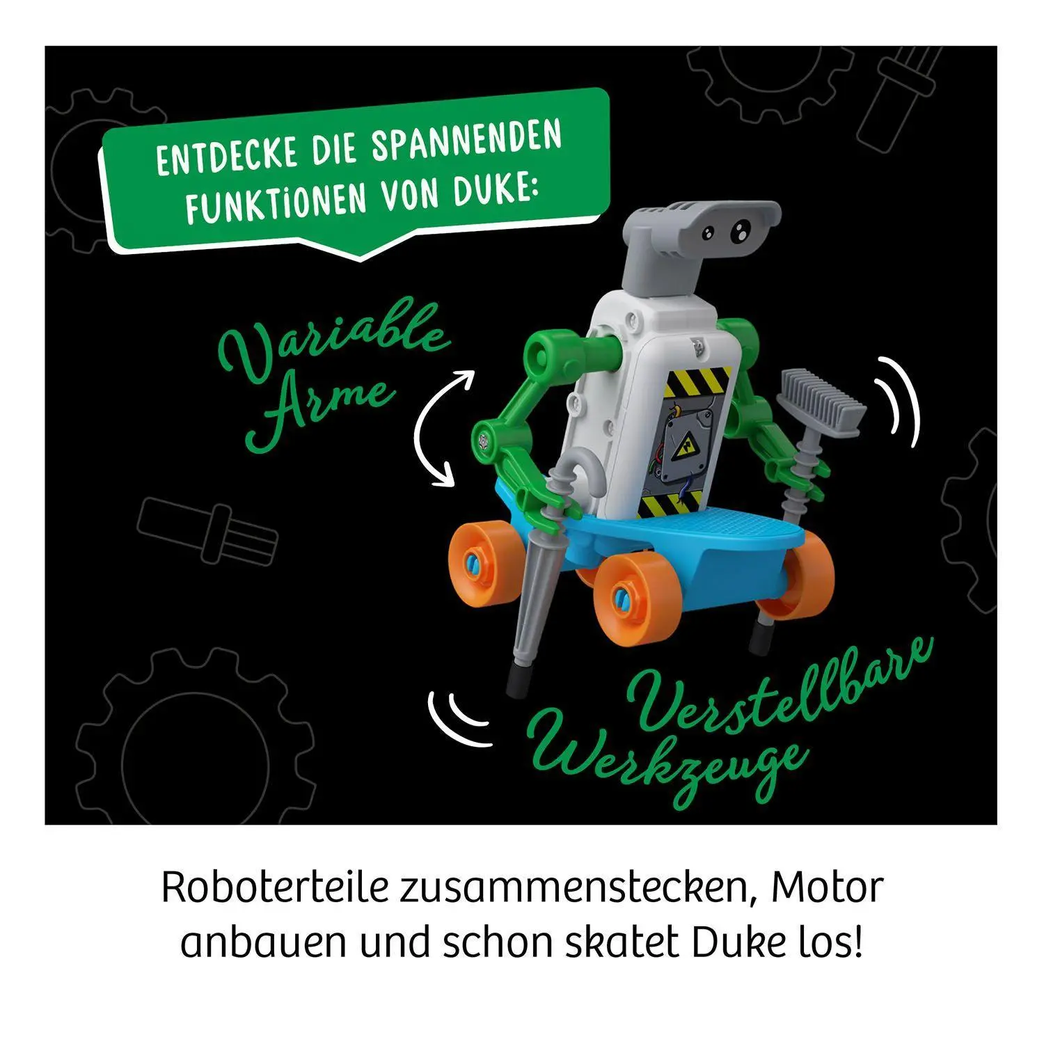 Bild: 4002051602598 | ReBotz - Duke der Skating-Bot | Experimentierkasten | Spiel | 602598