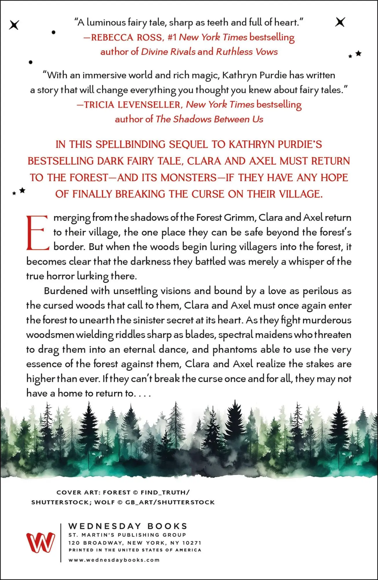 Rückseite: 9781250372598 | The Deathly Grimm | Kathryn Purdie | Taschenbuch | Wednesday Books