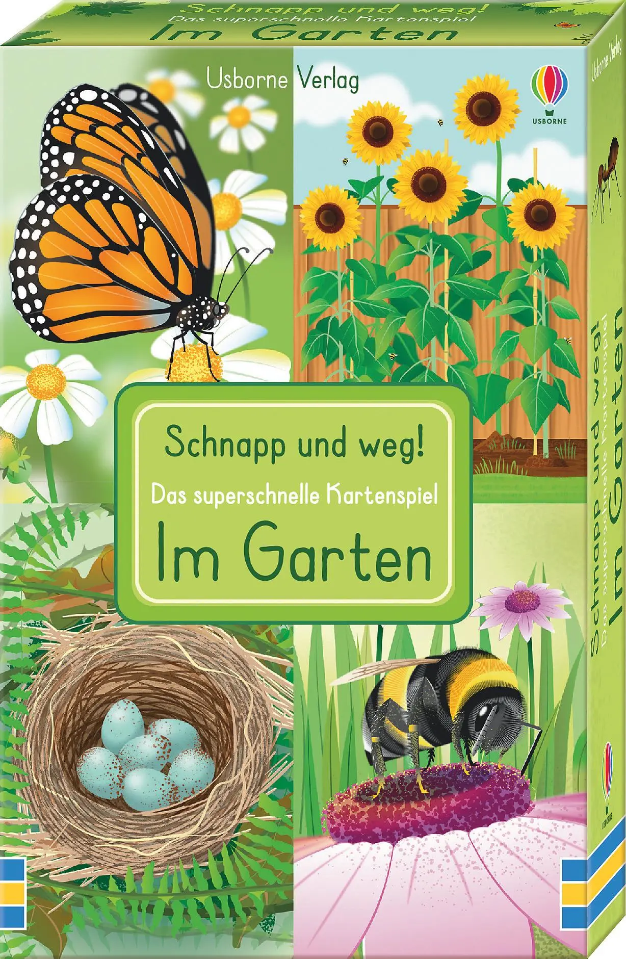 Cover: 9781789412598 | Schnapp und weg! - Das superschnelle Kartenspiel: Im Garten | Ruffle