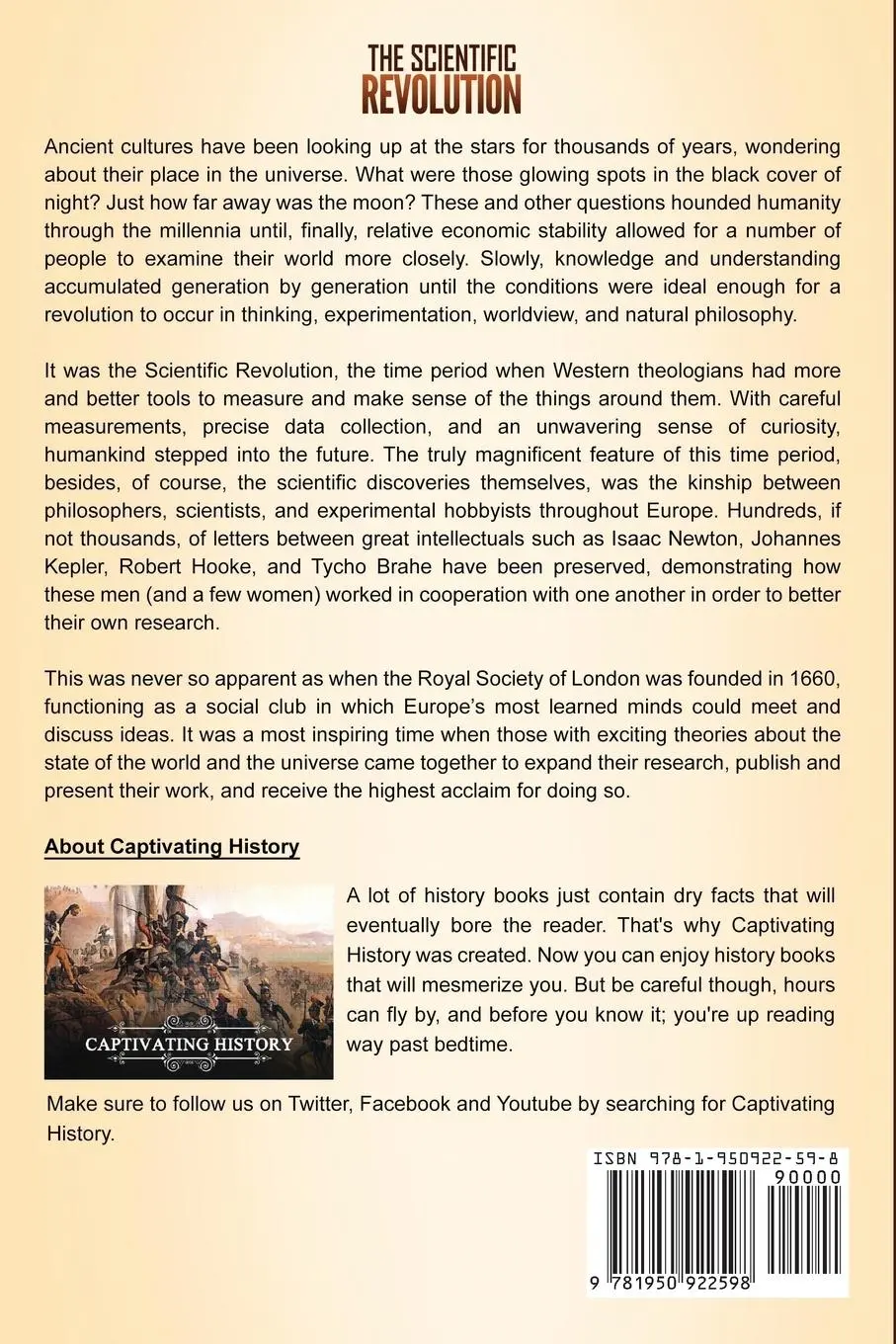 Rückseite: 9781950922598 | The Scientific Revolution | Captivating History | Taschenbuch | 2019