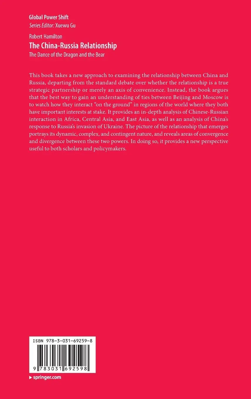 Rückseite: 9783031692598 | The China-Russia Relationship | The Dance of the Dragon and the Bear