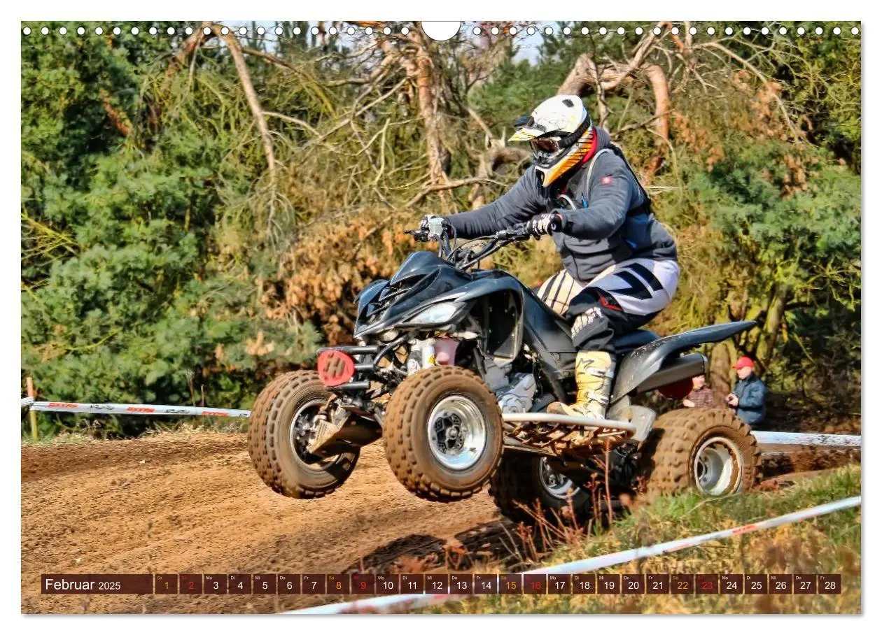 Bild: 9783435472598 | Quad - so cool (Wandkalender 2025 DIN A3 quer), CALVENDO...