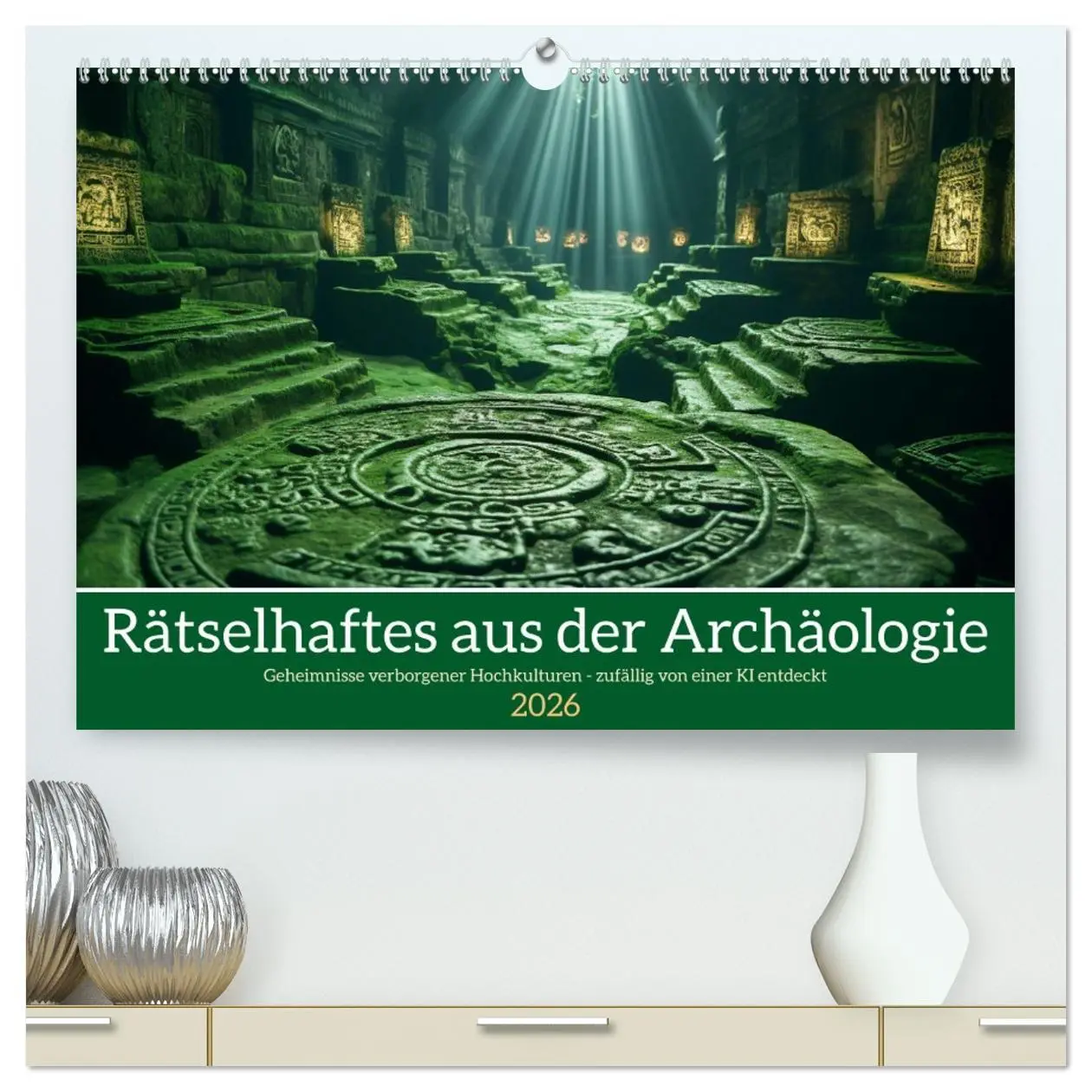 Cover: 9783457492598 | Rätselhaftes aus der Archäologie (hochwertiger Premium Wandkalender...