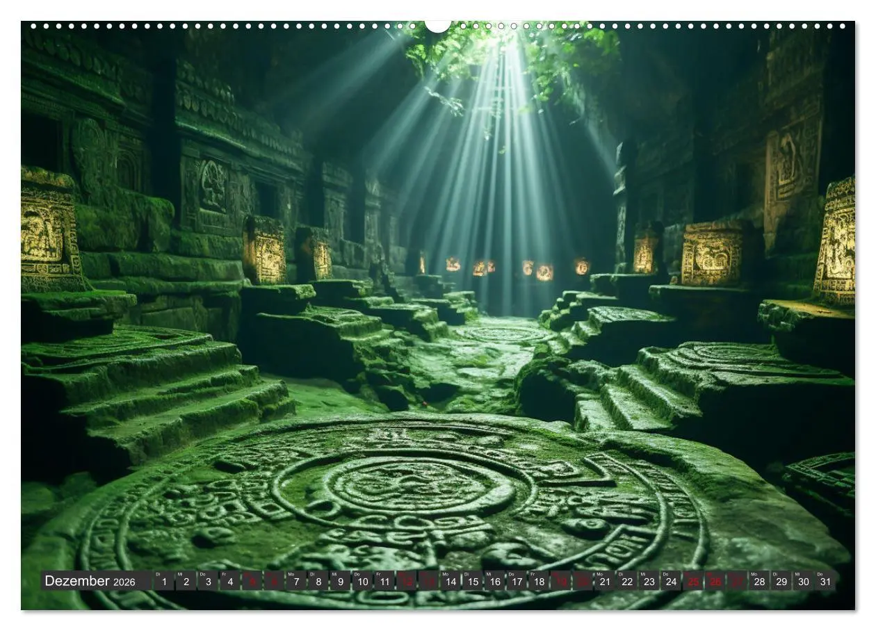 Bild: 9783457492598 | Rätselhaftes aus der Archäologie (hochwertiger Premium Wandkalender...