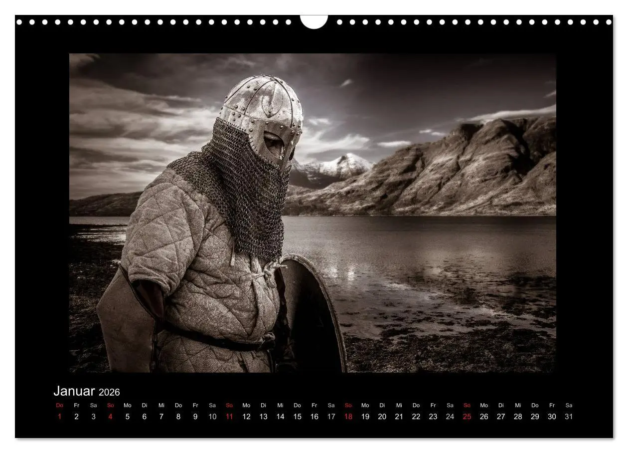 Bild: 9783516102598 | Wikinger und Krieger (Wandkalender 2026 DIN A3 quer), CALVENDO...