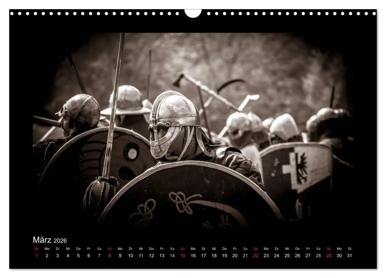 Bild: 9783516102598 | Wikinger und Krieger (Wandkalender 2026 DIN A3 quer), CALVENDO...