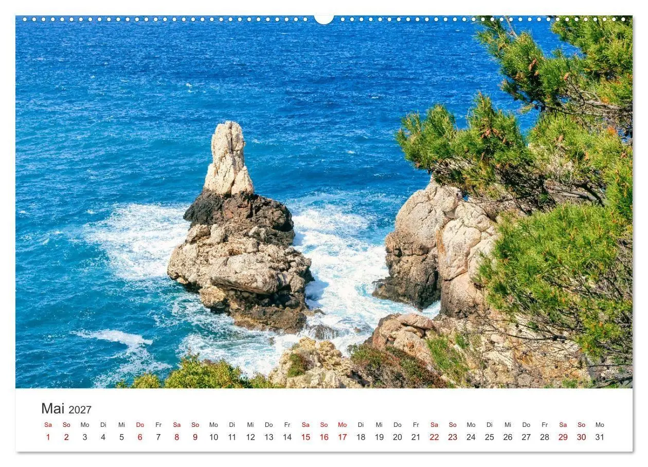 Bild: 9783569502598 | Mallorca Traumhafte Insel (hochwertiger Premium Wandkalender 2027...