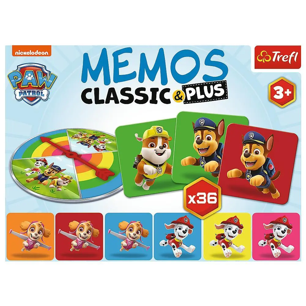 Bild: 5900511022698 | Memos Classic&amp;plus Paw Patrol | Spiel | Deutsch | 2022 | Trefl SA