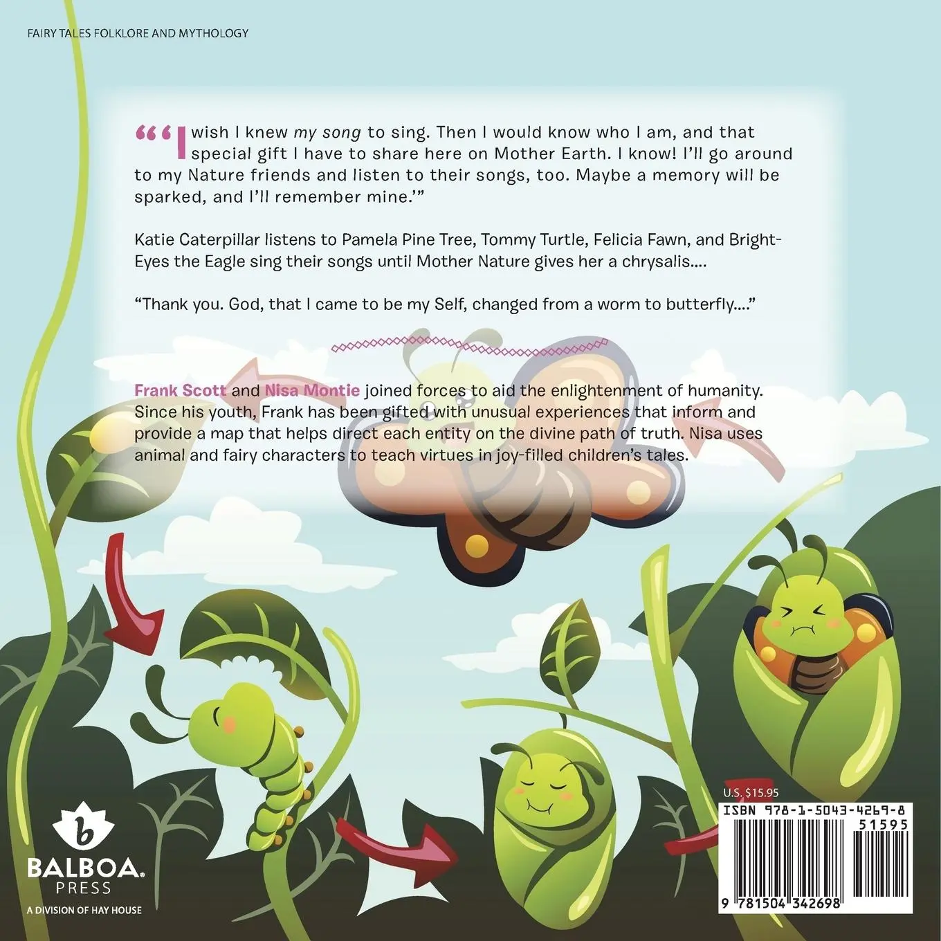 Rückseite: 9781504342698 | Katie Caterpillar Finds Her Song | Frank Scott (u. a.) | Taschenbuch