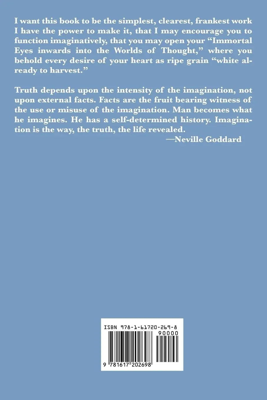 Rückseite: 9781617202698 | Awakened Imagination | Neville Goddard (u. a.) | Taschenbuch | 2011