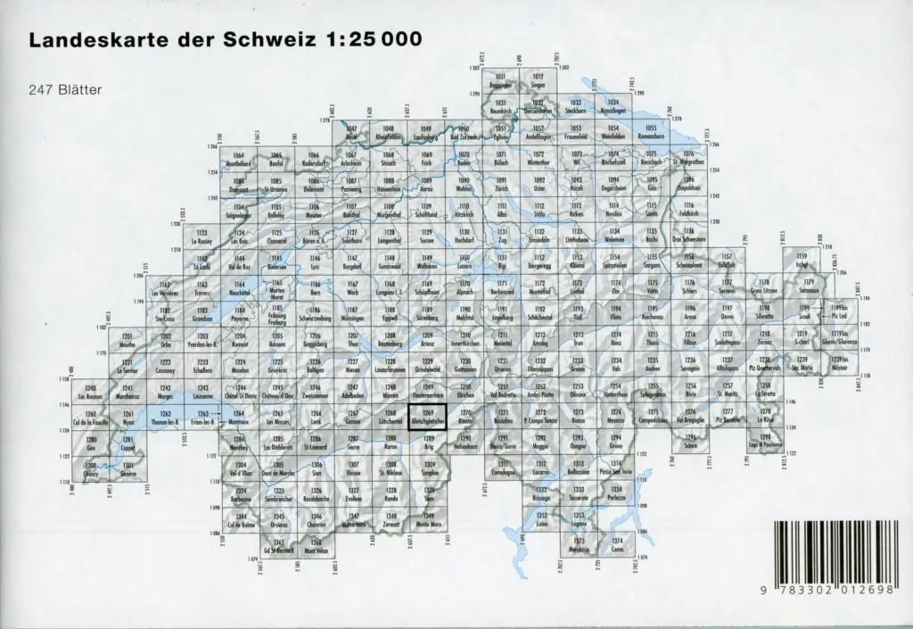 Bild: 9783302012698 | Swisstopo 1 : 25 000 Aletschgletscher | swisstopo | (Land-)Karte