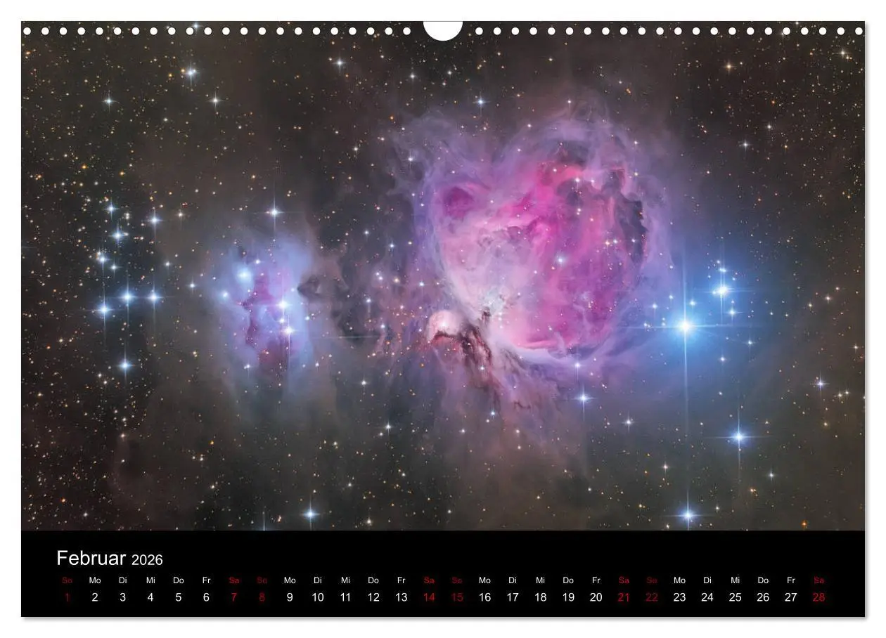 Bild: 9783457862698 | Beeindruckendes Universum (Wandkalender 2026 DIN A3 quer), CALVENDO...