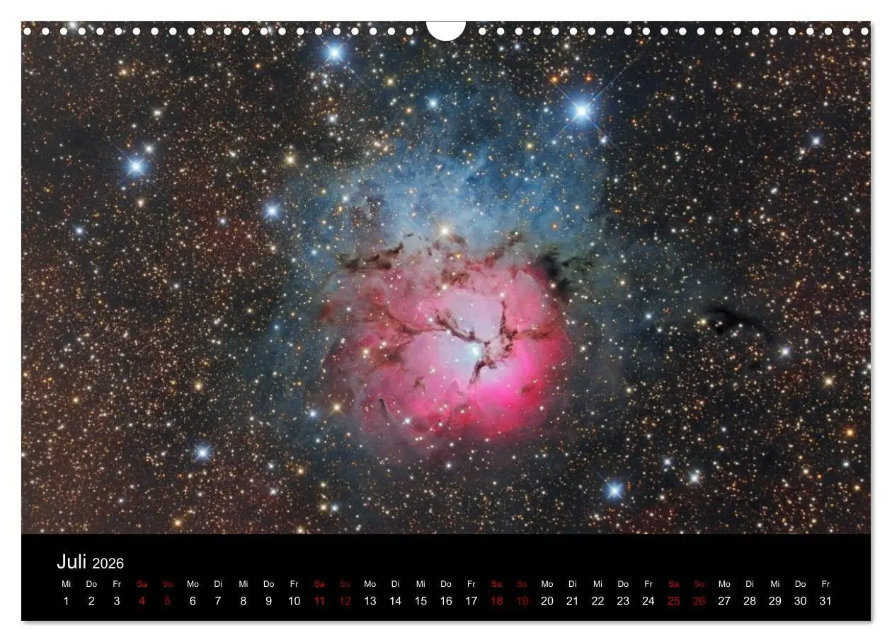 Bild: 9783457862698 | Beeindruckendes Universum (Wandkalender 2026 DIN A3 quer), CALVENDO...