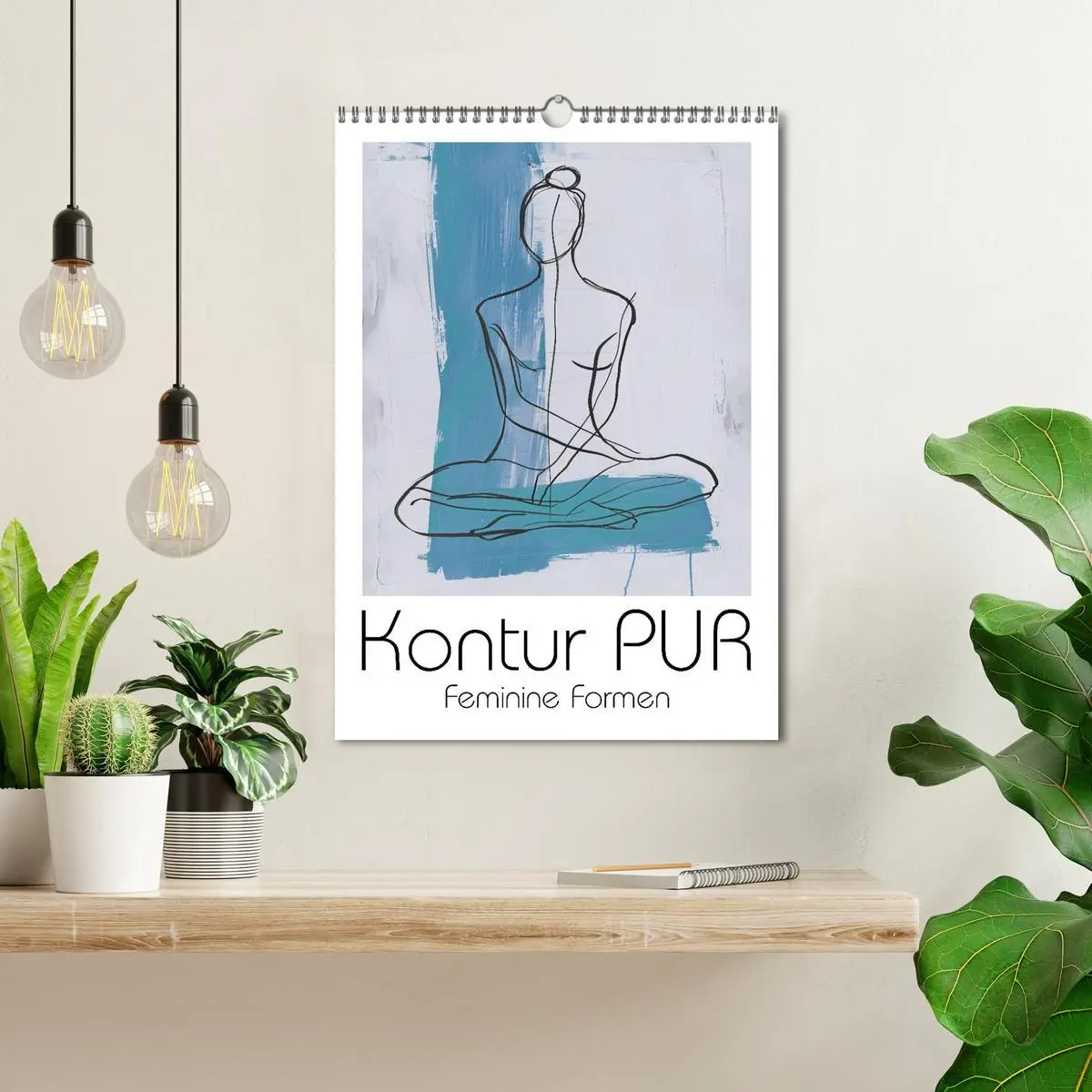 Bild: 9783516262698 | Kontur PUR - Feminine Formen (Wandkalender 2026 DIN A3 hoch),...