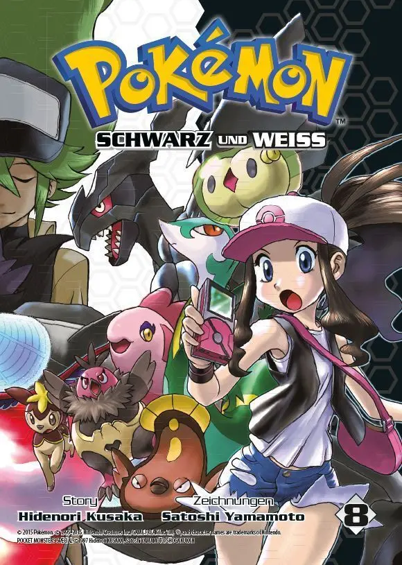 Cover: 9783957982698 | Pokémon Schwarz und Weiss 08. Bd.8 | Hidenori Kusaka (u. a.) | Buch