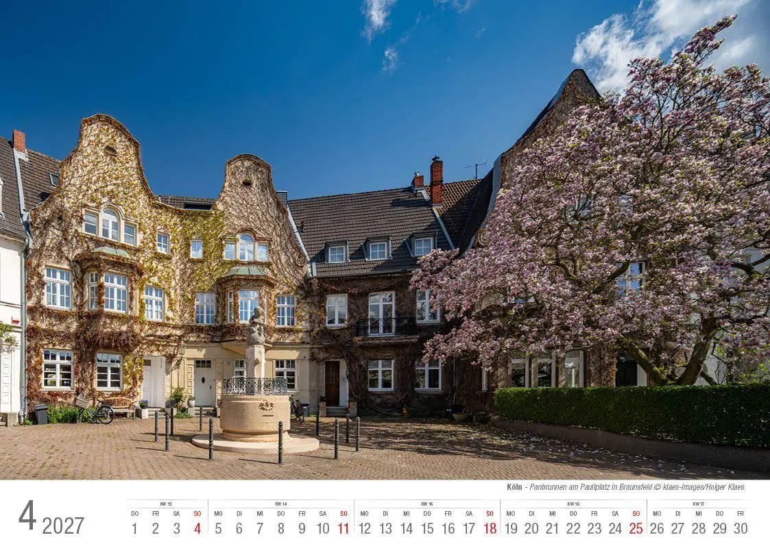 Bild: 9783965352698 | Köln 2027 Bildkalender A4 quer, spiralgebunden | Holger Klaes | 2027