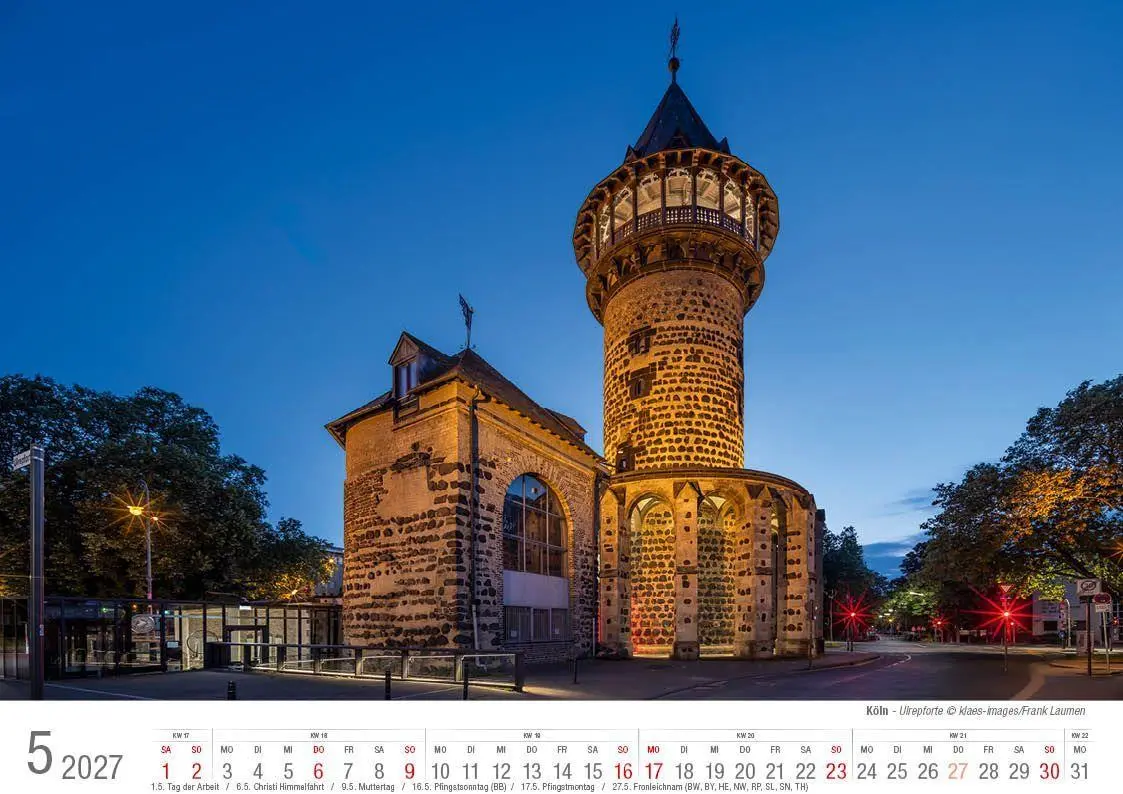 Bild: 9783965352698 | Köln 2027 Bildkalender A4 quer, spiralgebunden | Holger Klaes | 2027