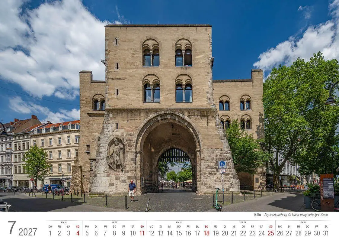 Bild: 9783965352698 | Köln 2027 Bildkalender A4 quer, spiralgebunden | Holger Klaes | 2027