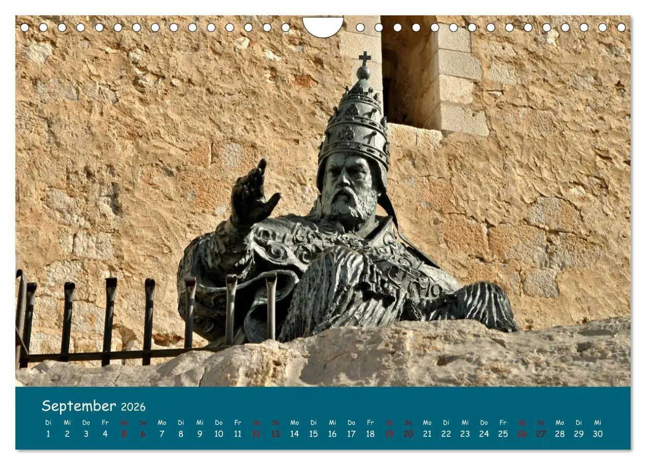 Bild: 9783457612798 | Peniscola - Gelebte Geschichte (Wandkalender 2026 DIN A4 quer),...