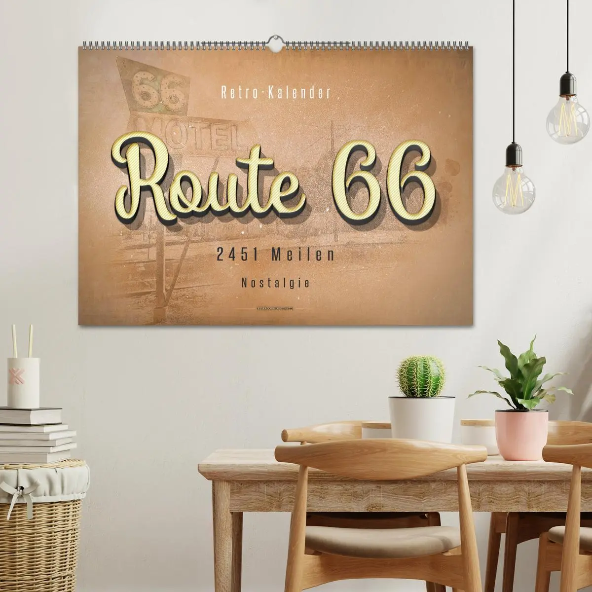 Bild: 9783457782798 | Route 66 - 2451 Meilen Nostalgie (Wandkalender 2026 DIN A2 quer),...
