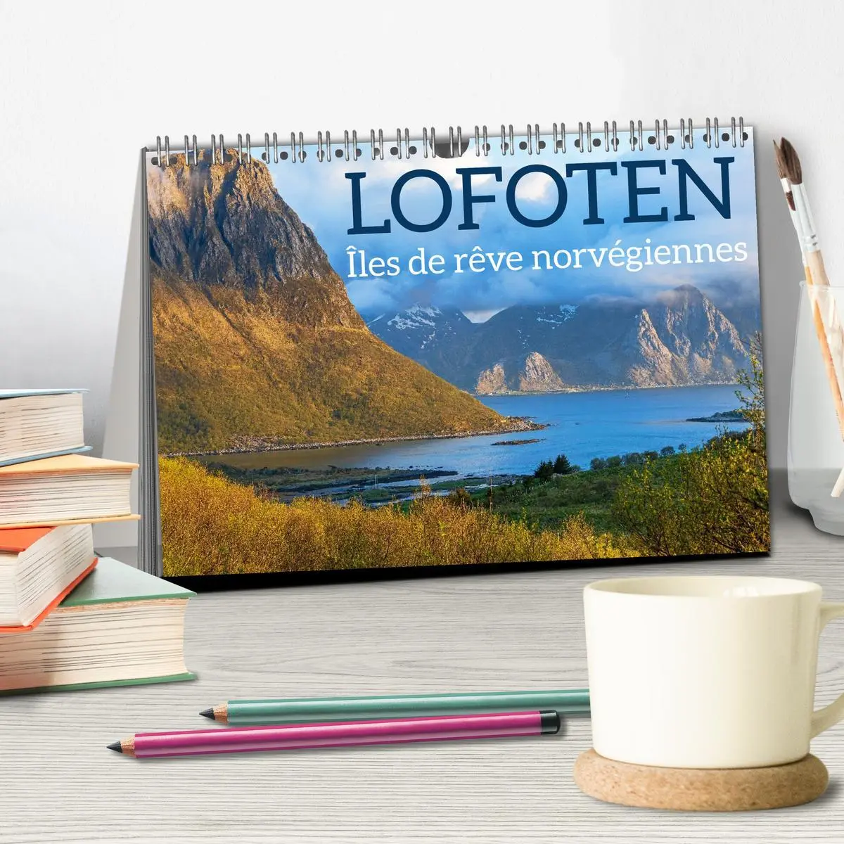 Bild: 9783516632798 | Lofoten - Îles de rêve norvégiennes (Calendrier de bureau 2026 DIN...