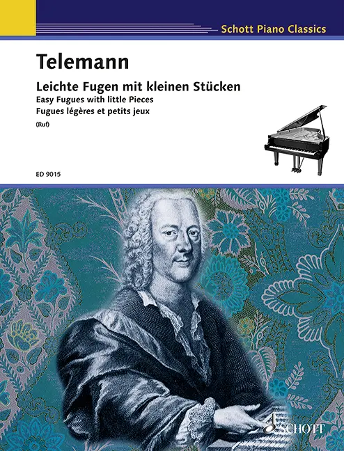 Cover: 9783795752798 | Easy Fugues With Little Pieces | Georg Philipp Telemann | Buch | 1997