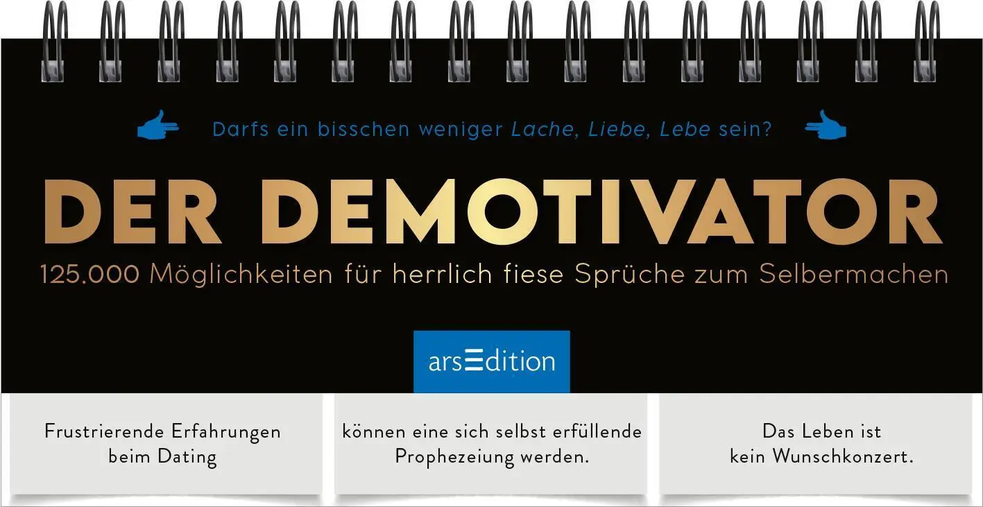 Cover: 9783845862798 | Der Demotivator | Taschenbuch | 100 S. | Deutsch | 2025