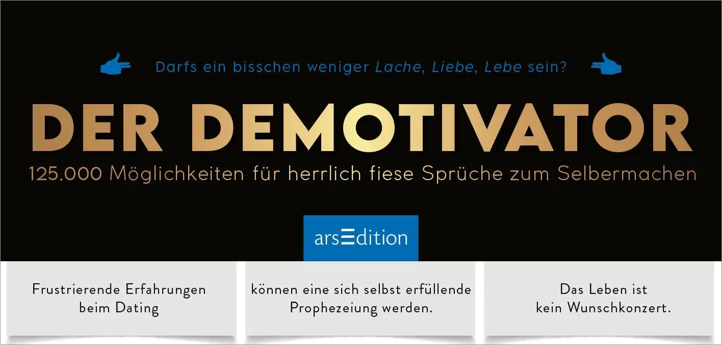 Bild: 9783845862798 | Der Demotivator | Taschenbuch | 100 S. | Deutsch | 2025