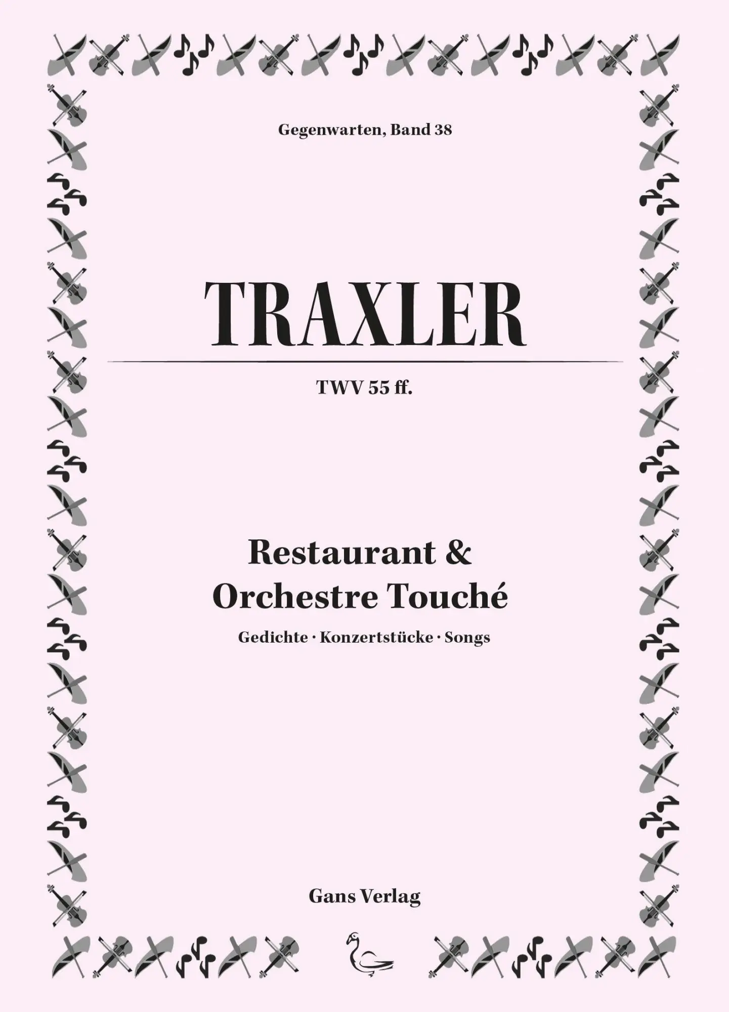 Cover: 9783946392798 | Restaurant &amp; Orchestre Touché | Gedichte, Konzertstücke, Songs | Buch