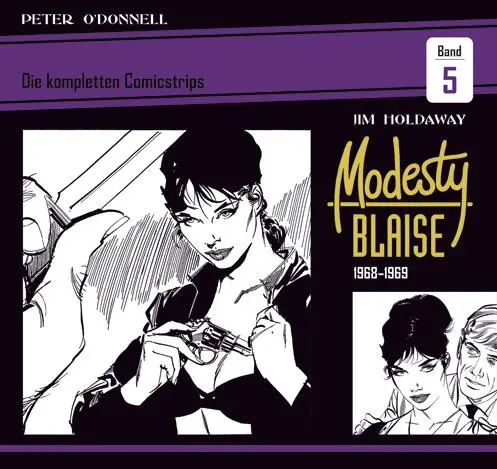Cover: 9783946842798 | Modesty Blaise: Die kompletten Comicstrips / Band 5 1968 - 1969 | Buch
